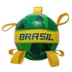 Maccabi Dog Soccer Ball for Dogs, in with Grab Tabs, Floats on Water, Fetch Dog Toy Brazil image thumbnail 1