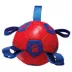 Maccabi Dog Soccer Ball for Dogs, 6in with Grab Tabs, Floats on Water, Fetch Dog Toy Barcelona image thumbnail 3