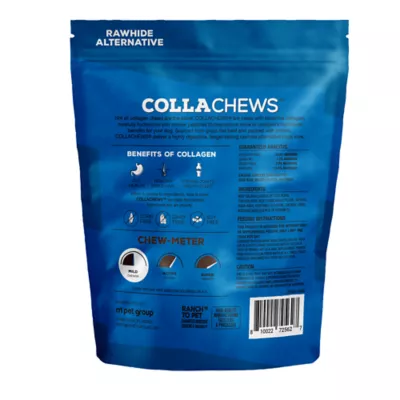 Collachews Colla-Wraps Chicken & Duck Stix, Rawhide Alternative Dog Chews With Bioactive Collagen - Image 2