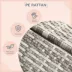 PawHut Rattan Bed with Canopy with Water-Resistant Cushion, For SM and MED Dogs image thumbnail 4