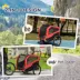 PawHut 2-in-1 Dog Bike Trailer and Stroller for Dogs up to 66 lbs image thumbnail 4