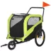 PawHut 2-in-1 Dog Bike Trailer and Stroller for Dogs up to 66 lbs image thumbnail 1
