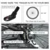 PawHut 2-in-1 Dog Bike Trailer and Stroller for Dogs up to 66 lbs image thumbnail 5