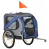 PawHut Dog Bike Trailer-Pet Cart Bicycle Wagon-Cargo Carrier Attachment for Travel - 3 Entrances image thumbnail 1