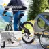 PawHut Dog Bike Trailer-Pet Cart Bicycle Wagon-Cargo Carrier Attachment for Travel - 3 Entrances image thumbnail 5