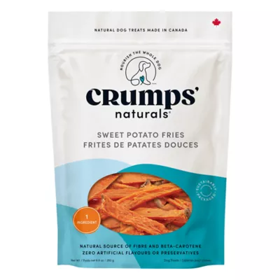 Crumps' Naturals Sweet Potato Fries Dog Chewy Treats - Image 1