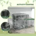 PawHut Large Outdoor Catio with Weatherproof Roof, Bridge, Resting Box, Platforms image thumbnail 5