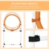 PawHut 2-in-1 Dog Obstacle Training-Tire Jump Ring/Hurdle Bar with Storage Bag image thumbnail 3