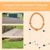 PawHut 2-in-1 Dog Obstacle Training-Tire Jump Ring/Hurdle Bar with Storage Bag image thumbnail 5