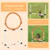 PawHut 2-in-1 Dog Obstacle Training-Tire Jump Ring/Hurdle Bar with Storage Bag image thumbnail 6