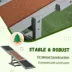 PawHut Wood Pet Seesaw Platform-Dog Agility Training Equipment-Weather Resistant image thumbnail 3