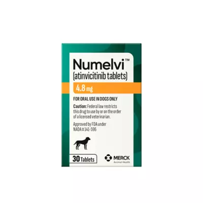Numelvi (atinvicitinib) Tablets for Dogs - 4.8mg, 7.2mg, 21.6mg, 31.6mg - 30 or 90 Tablets - Image 2