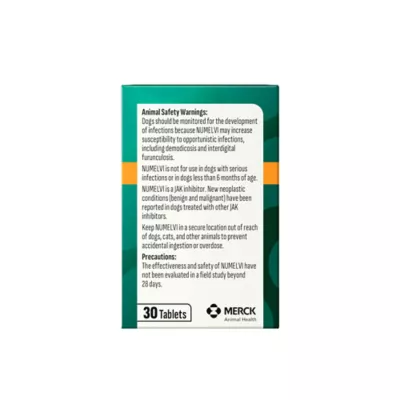Numelvi (atinvicitinib) Tablets for Dogs - 4.8mg, 7.2mg, 21.6mg, 31.6mg - 30 or 90 Tablets - Image 3