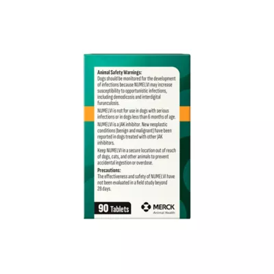 Numelvi (atinvicitinib) Tablets for Dogs - 4.8mg, 7.2mg, 21.6mg, 31.6mg - 30 or 90 Tablets - Image 3