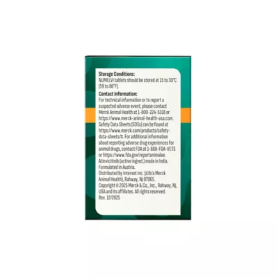 Numelvi (atinvicitinib) Tablets for Dogs - 4.8mg, 7.2mg, 21.6mg, 31.6mg - 30 or 90 Tablets - Image 4