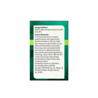 Numelvi (atinvicitinib) Tablets for Dogs - 4.8mg, 7.2mg, 21.6mg, 31.6mg - 30 or 90 Tablets - Image 4