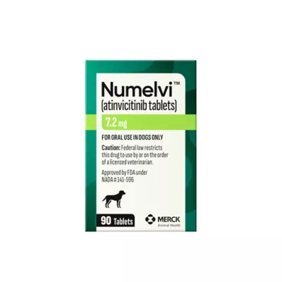 Numelvi (atinvicitinib) Tablets for Dogs - 4.8mg, 7.2mg, 21.6mg, 31.6mg - 30 or 90 Tablets - Image 2