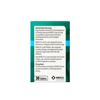 Numelvi (atinvicitinib) Tablets for Dogs - 4.8mg, 7.2mg, 21.6mg, 31.6mg - 30 or 90 Tablets - Image 3