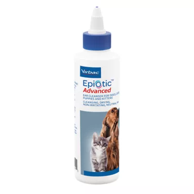 Virbac Epiotic Dog & Cat Advanced Ear Cleaner, Neutral PH Ear Cleansing, 4 fl oz or 8 fl oz - Image 1