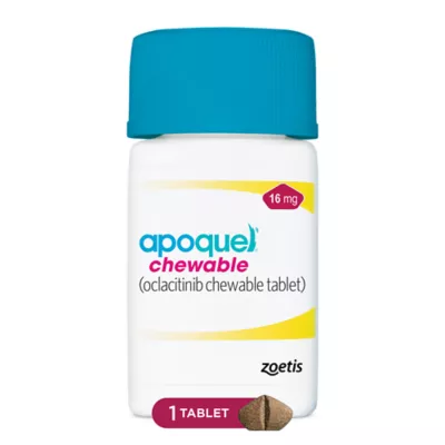 Apoquel (oclacitinib chewable tablet) Chewable for Dogs - 3.6 mg, 5.4 mg, or 16 mg - 1 CT or 30 CT - Image 1