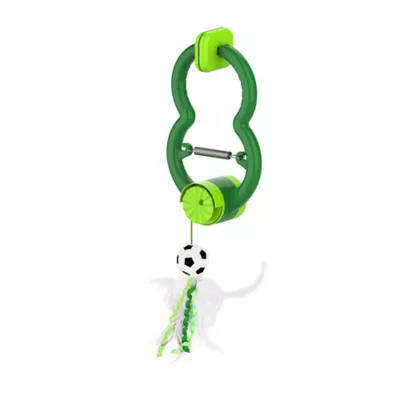 FIFA World Cup 2026 Jumpy Goalie Swing Ball Cat Toy - Image 1