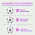 FIFA World Cup 2026 Neo Light Soccer Ball Dog Toy image thumbnail 3