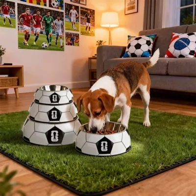 FIFA World Cup 2026 Pet Soccer Bowl - Black, S-L - Image 4