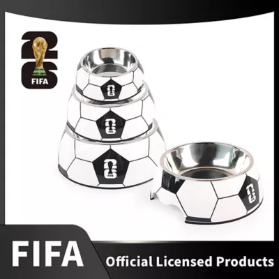FIFA World Cup 2026 Pet Soccer Bowl - Black, S-L - Image 3