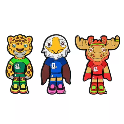 FIFA World Cup 2026 Mascots Collar Wagbits - Host Countries 3-Pack - Image 1