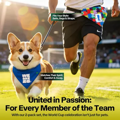 FIFA World Cup 2026 PawSwag Dog USA Bandana - Image 6