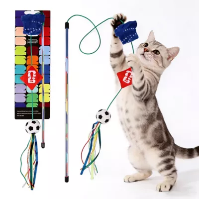FIFA World Cup 2026 Soccer Cat Wand Toy - Image 2
