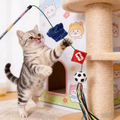 FIFA World Cup 2026 Soccer Cat Wand Toy - Image 4