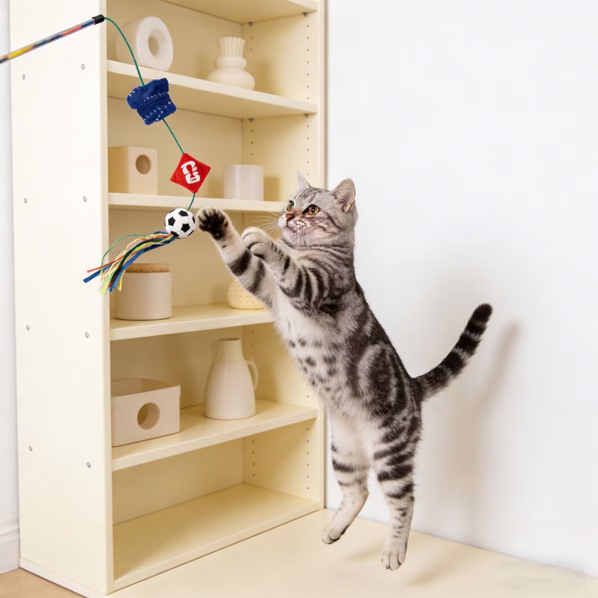 FIFA World Cup 2026 Soccer Cat Wand Toy - thumbnail 8
