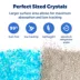 PetSafe® ScoopFree Premium Fresh Crystal Cat Litter, Low-Tracking & Lightweight Litter, Blue image thumbnail 3