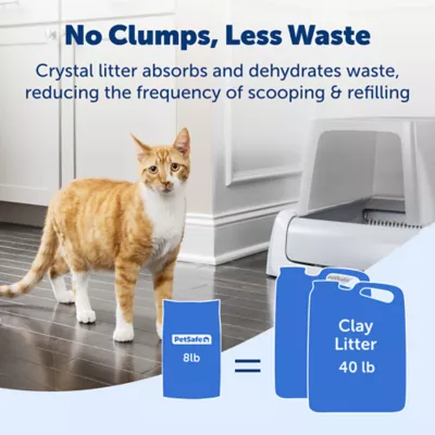 PetSafe® ScoopFree Premium Fresh Crystal Cat Litter, Low-Tracking & Lightweight Litter, Blue - Image 6