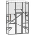 PawHut Large Outdoor Catio with 6 Jumping Platforms, Scratching Post, 2 Ramps, and Waterproof Roof image thumbnail 1