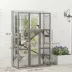 PawHut Large Outdoor Catio with 6 Jumping Platforms, Scratching Post, 2 Ramps, and Waterproof Roof image thumbnail 3