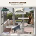 PawHut Large Outdoor Catio with 6 Jumping Platforms, Scratching Post, 2 Ramps, and Waterproof Roof image thumbnail 5