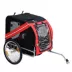 PawHut Dog Bike Trailer, Bicycle Wagon,Cargo Carrier Attachment for Travel,Foldable image thumbnail 1