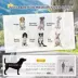 PawHut Dog Bike Trailer with Hitch Coupler, Quick Release Wheels, Reflectors and Flag image thumbnail 4