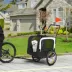 PawHut 2 in 1 Dog Bike Trailer, Dog Stroller with Safety Leash, Hitch, Flag, Reflectors and Cushion image thumbnail 2