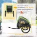 PawHut Dog Bike Trailer, Pet Cart Bicycle Wagon with 20" Wheels and Ventilated Windows image thumbnail 3
