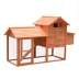 PawHut 82" Deluxe Chicken Coop with Run and Nesting Box image thumbnail 1