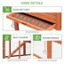 PawHut 82" Deluxe Chicken Coop with Run and Nesting Box image thumbnail 7