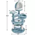 Yaheetech Cat Tree-Ocean-Themed Cat Tower, Multi-Level with Shark's Mouth Bed & 2 Big Condos image thumbnail 3