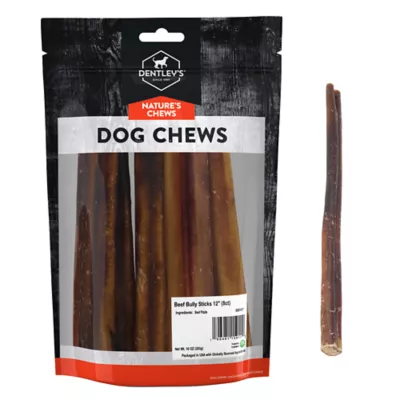 Dentley's® Nature's Chews 12" Bully Stick Dog Chew - Image 1