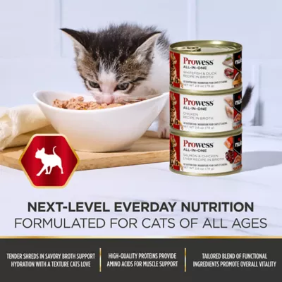Nulo Prowess All in One Wet Cat Food - Shreds in Broth, 2.8 oz - Image 9