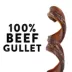 Dentley's Nature's Chews 100% Beef Gullet Springs Dog Chews - 12 Count, 7 oz. image thumbnail 3
