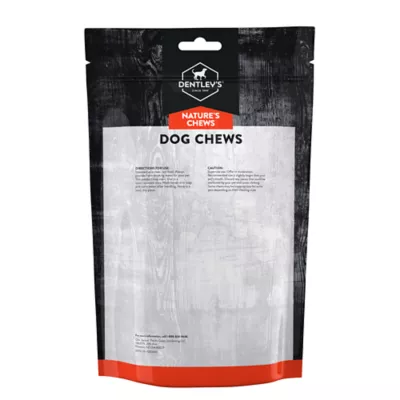 Dentley's Nature's Chews 100% Beef Gullet Springs Dog Chews - 12 Count, 7 oz. - Image 7