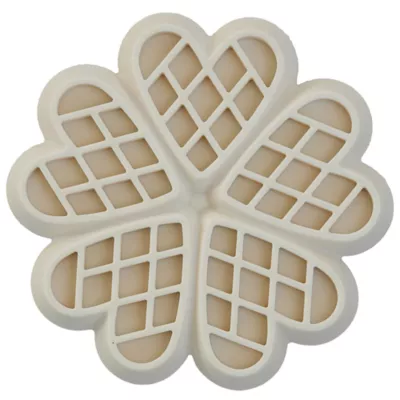 Dexypaws Hide + Seek Flower Slow Feeder, Silicone Dog Slow Feeder - Image 1